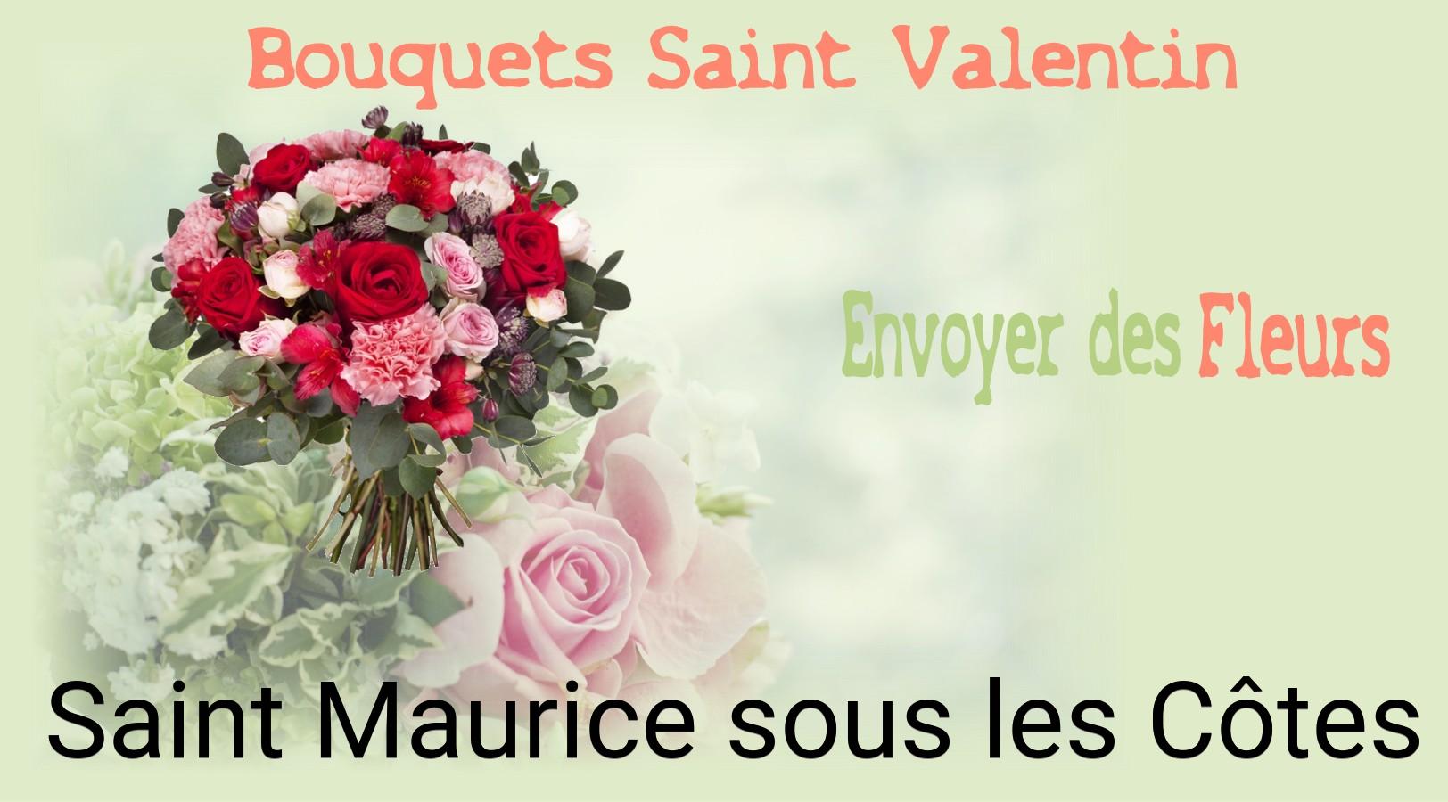 Roses de Saint-Valentin livrées à Saint-Maurice-sous-les-Côtes